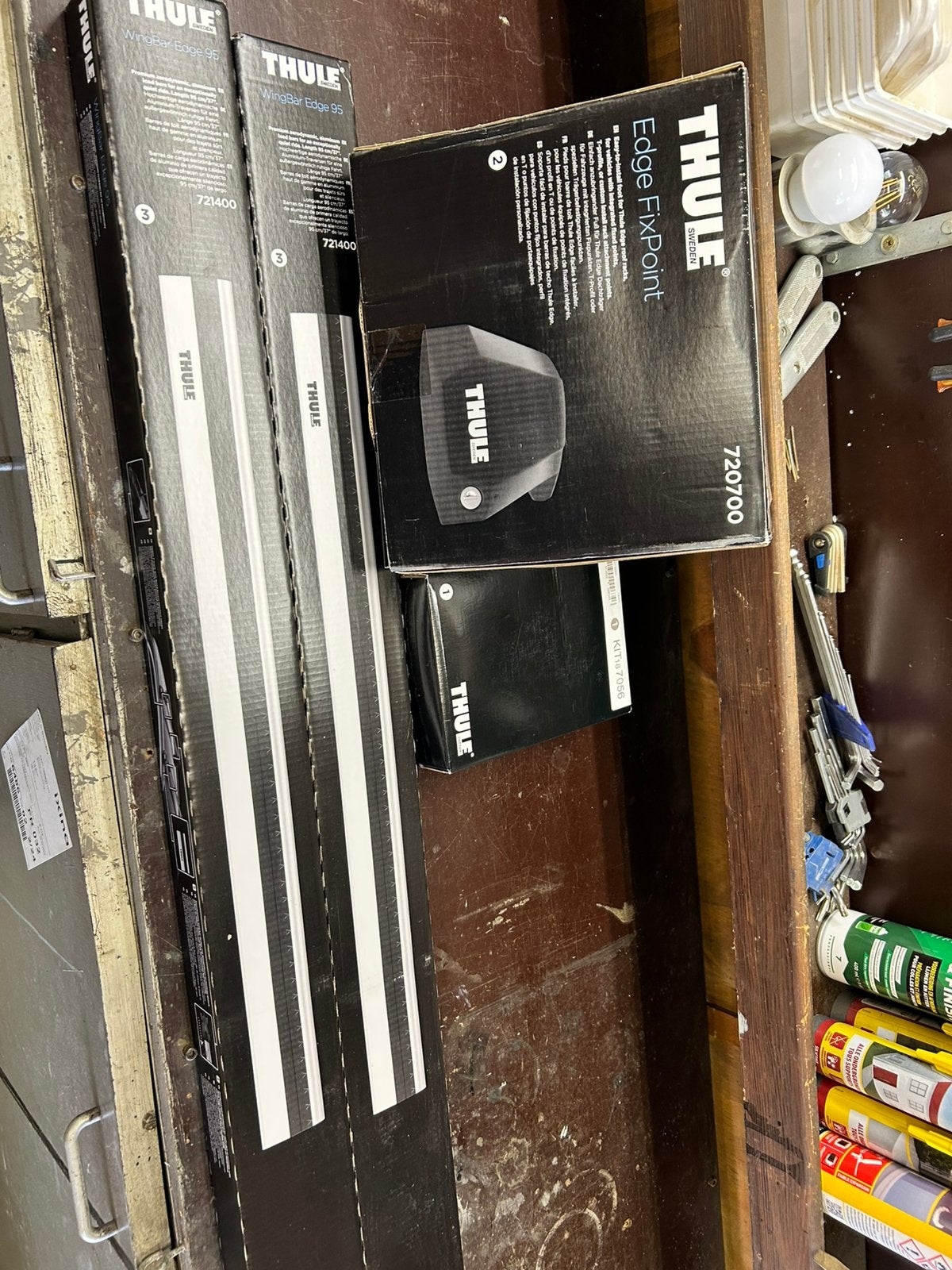 Thule Dakdrager set, Ophalen, Nieuw