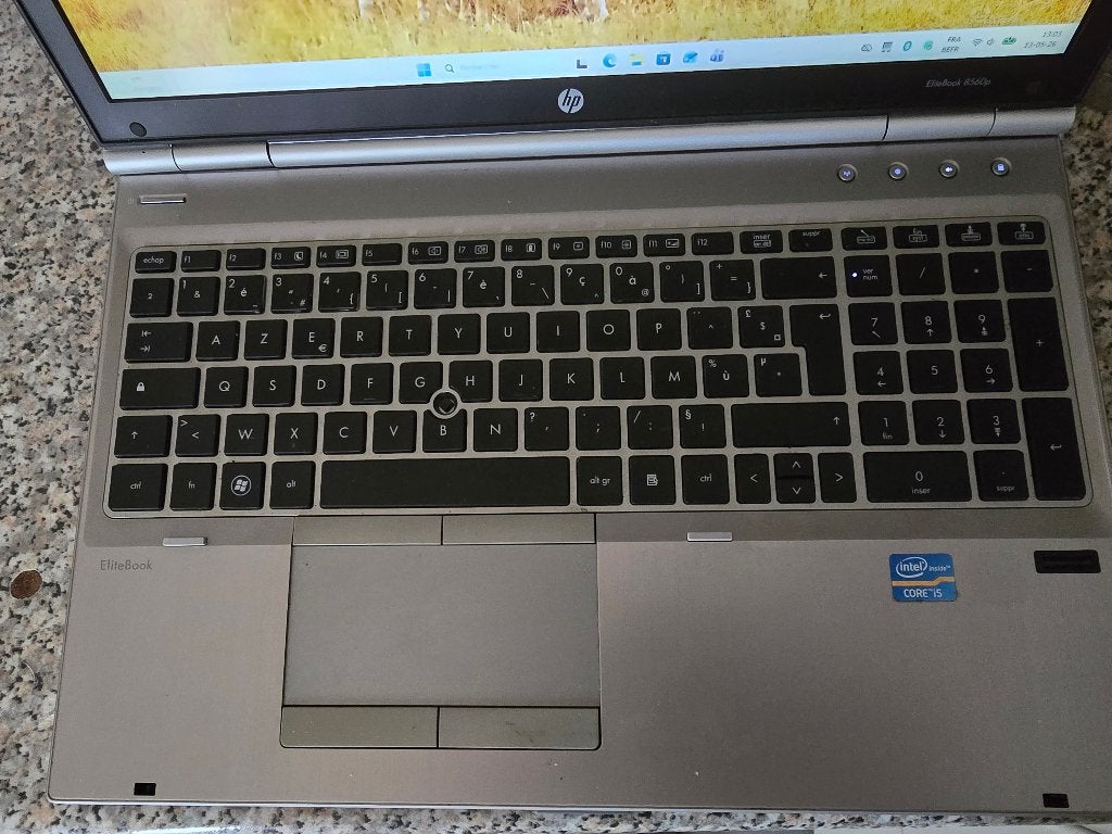 HP portable 15", Ophalen, Gebruikt, 15 inch, SSD