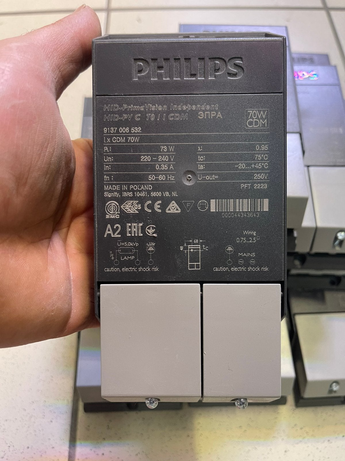 Transfo philips, Telecommunicatie, Mobiele telefoons | Batterijen en Accu's, Ophalen, Nieuw