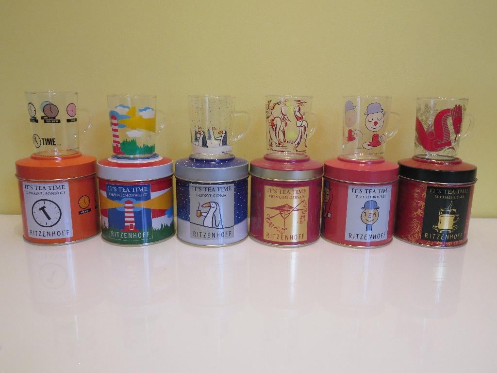 Theeglazen Ritzenhoff, Verzamelen, Ophalen of Verzenden, Nieuw, Overige typen