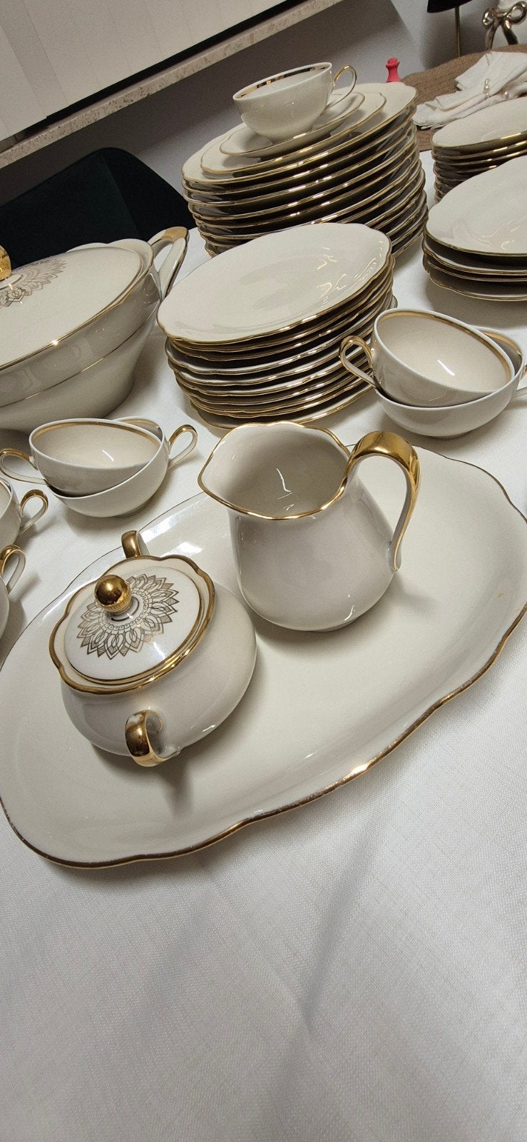 zeh bavaria servies, Ophalen
