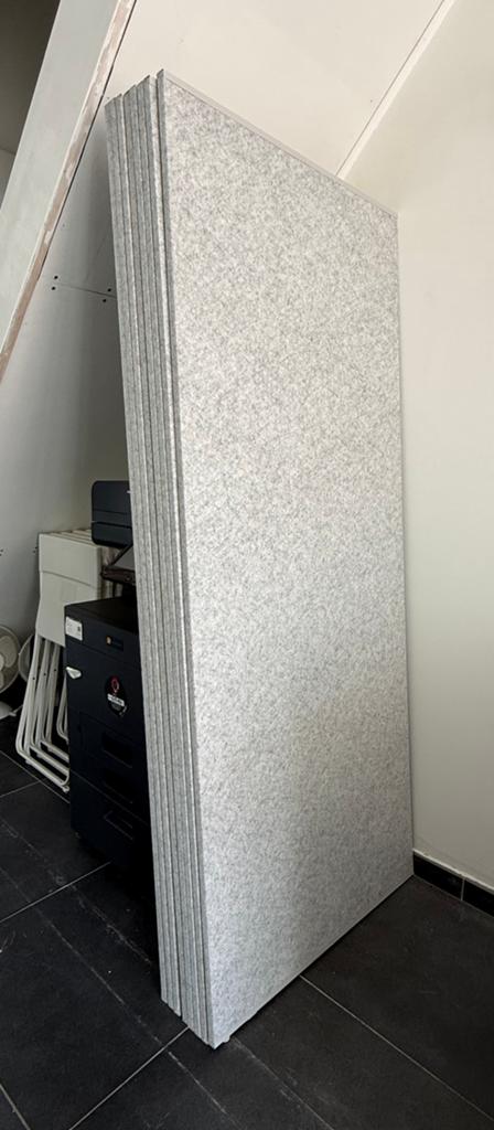 Lot de 8 separateurs de piece 80x195 ikea + accessoires, Enlèvement, Utilisé