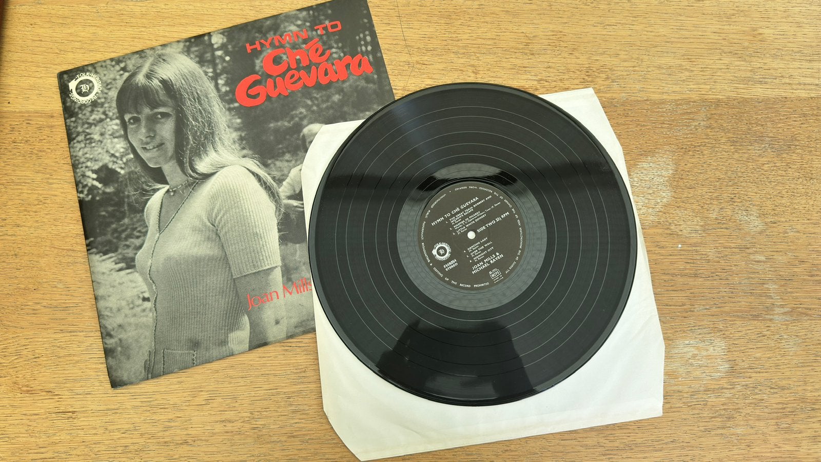 Joan Mills & Michael Raven – Hymn to Che Guevara (FHR054), Ophalen, Zo goed als nieuw