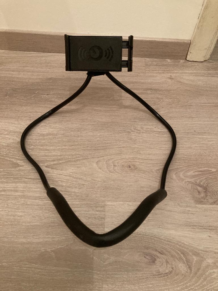 Lazy neck smartphone houder, Telecommunicatie, Telefoonhouders, Zo goed als nieuw, Ophalen of Verzenden