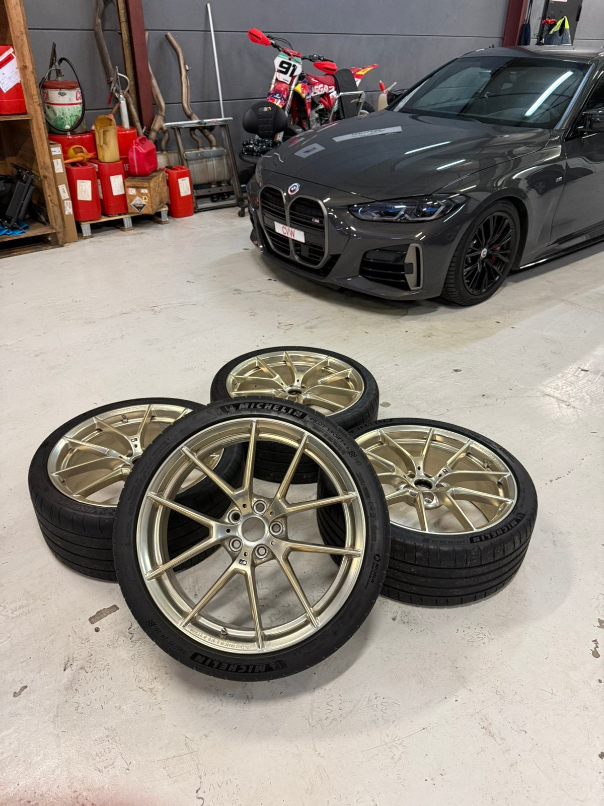 Jantes bmw 763M frozengold, Autos : Pièces & Accessoires, Enlèvement, Jante(s)