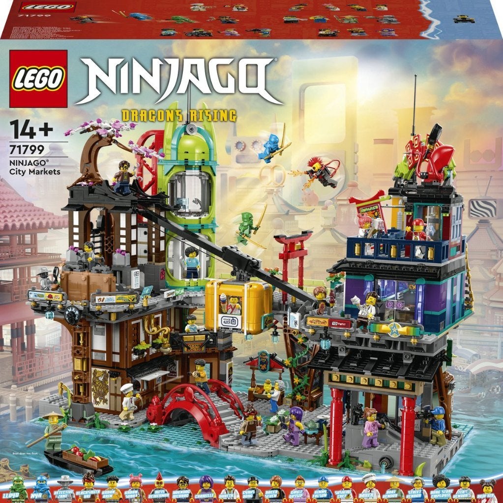 LEGO 71799 Ninjago City Markets nieuw, Kinderen en Baby's, Speelgoed | Duplo en Lego, Lego, Nieuw, Ophalen of Verzenden, Compleet