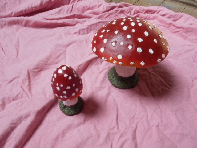 2 nouveaux champignons - Fly Agarics, Enlèvement ou Envoi, Neuf