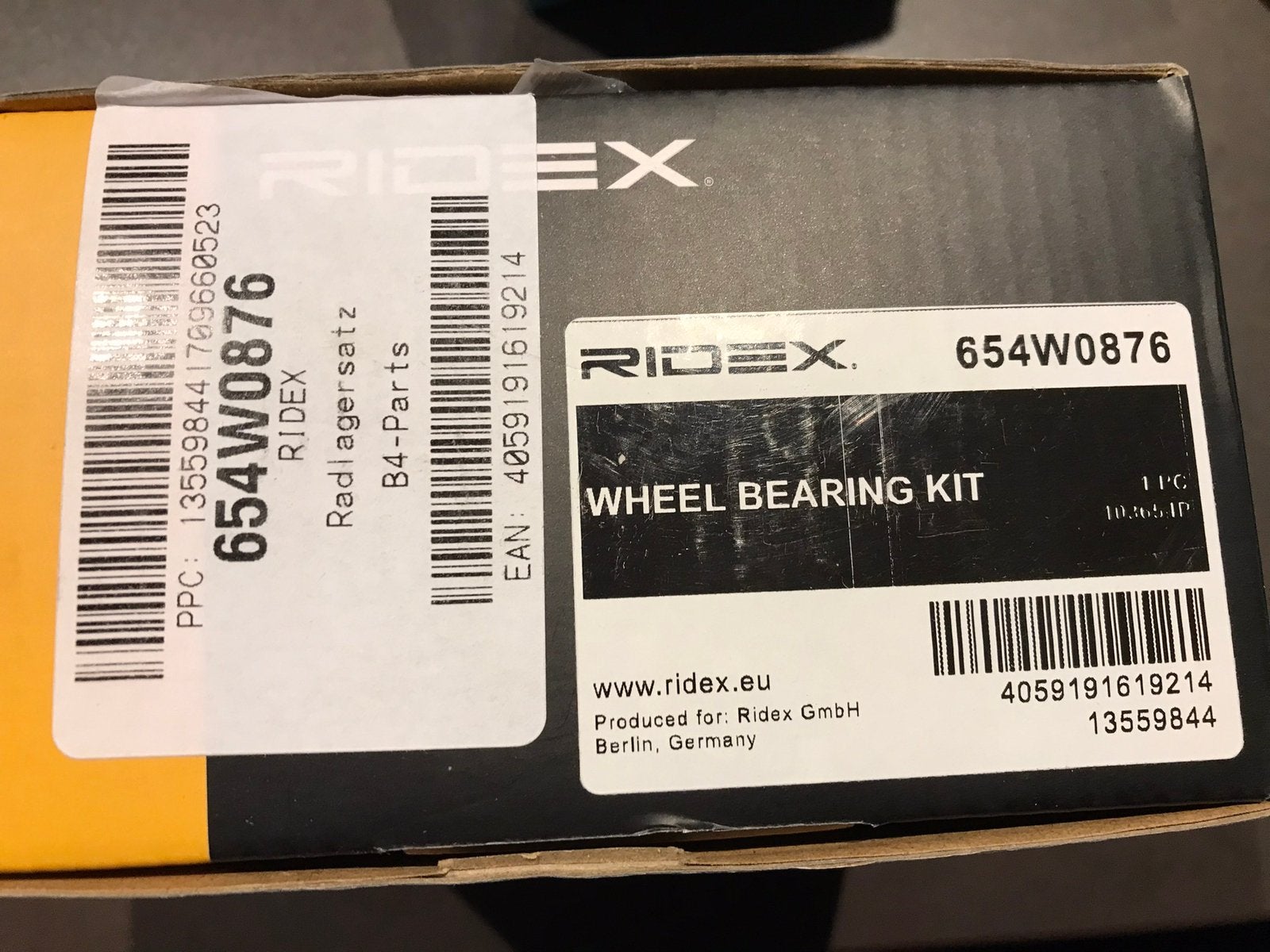 Roulement de roue arrière Bmw., Enlèvement