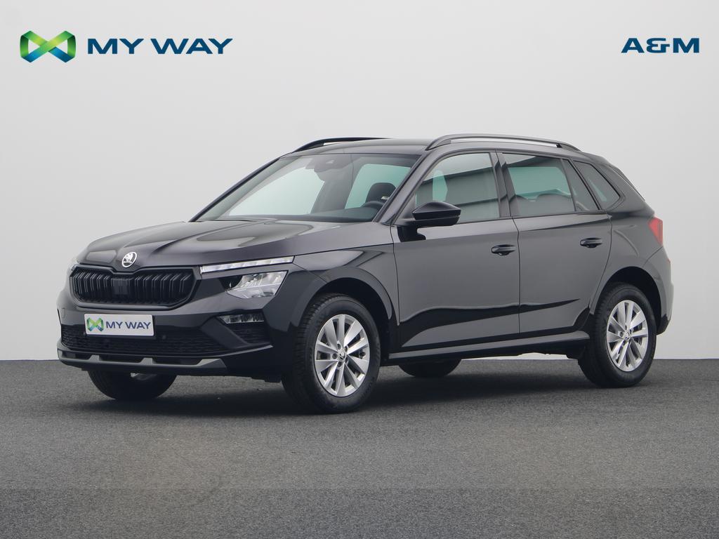 Skoda Kamiq Kamiq 1.0 TSI Family DSG, Automaat, Zwart, SUV of Terreinwagen, Open dak
