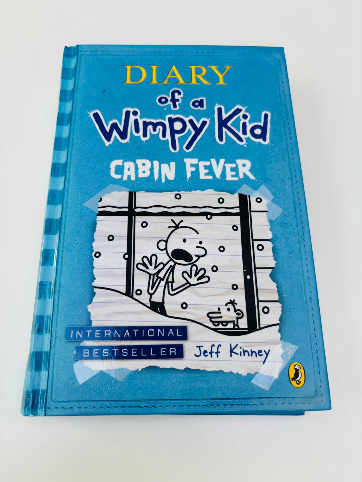 Engelstalig boek “Diary of a Wimpy kid - Cabin fever”, Boeken, Ophalen, Gelezen, Verhalen