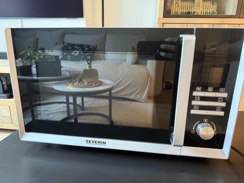 Combi microgolfoven Severin, Electroménager, Micro-ondes, Enlèvement, Utilisé, 45 à 60 cm, Plaque tournante