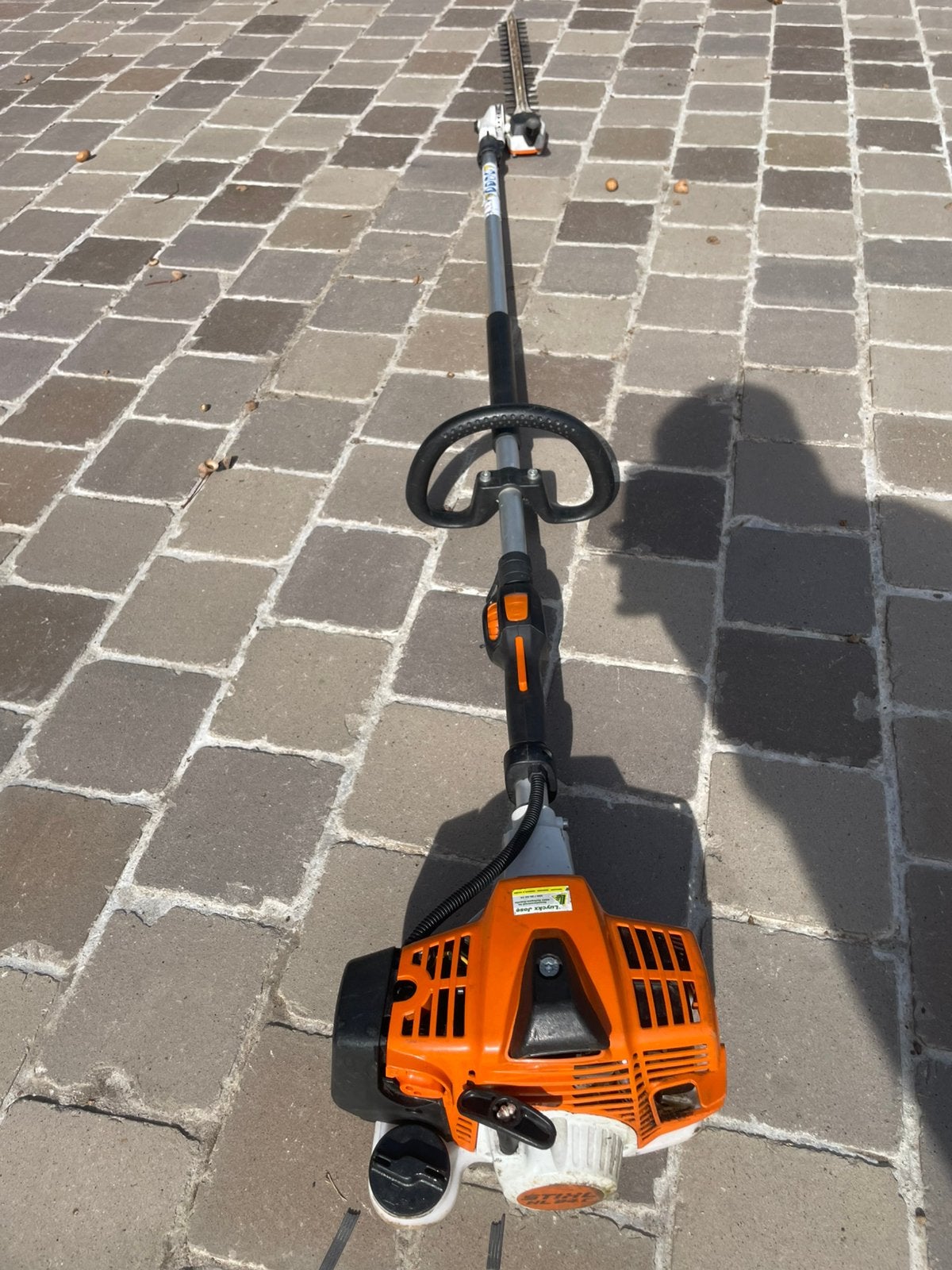 Stihl Stokhaagschaar mes 60 cm totaal 2,40 m lang, Ophalen of Verzenden, Zo goed als nieuw