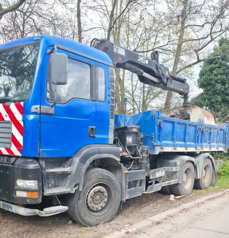 MAN TGA, Auto's, Zwart, 301 kW, Blauw, MAN