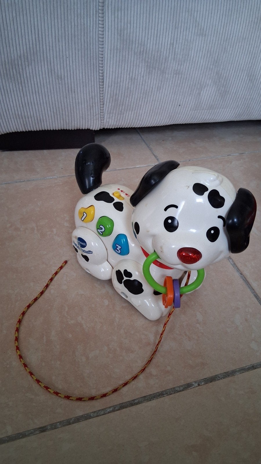 Speelgoedhondje, Enlèvement
