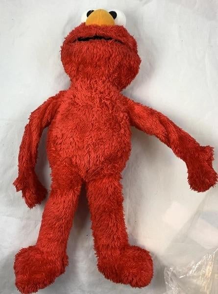 Hasbro Sesamstraat Big Hugs Elmo Pluche Figuur 55cm 2012, Verzenden, Zo goed als nieuw, Overige typen