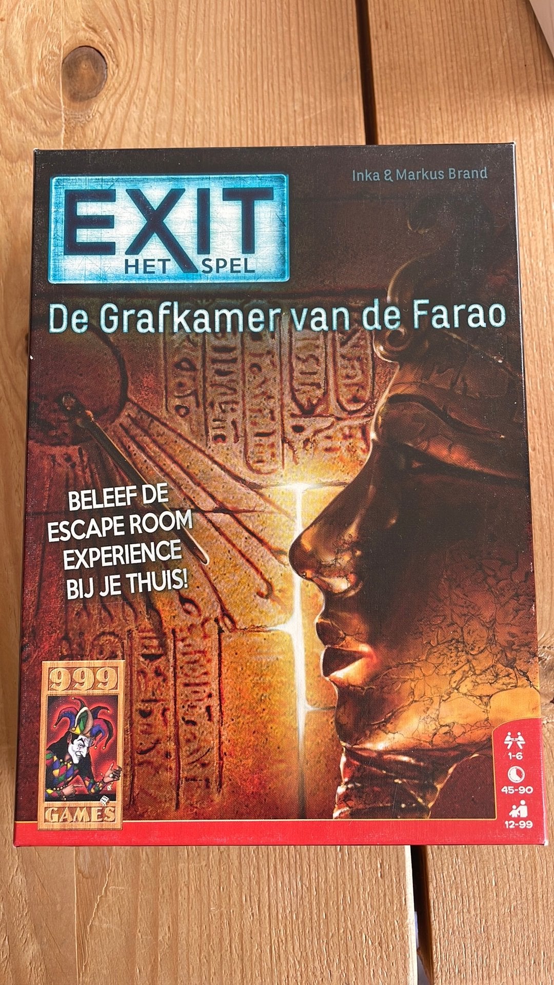 Exit spel De Grafkamer van de Farao, Ophalen, Zo goed als nieuw