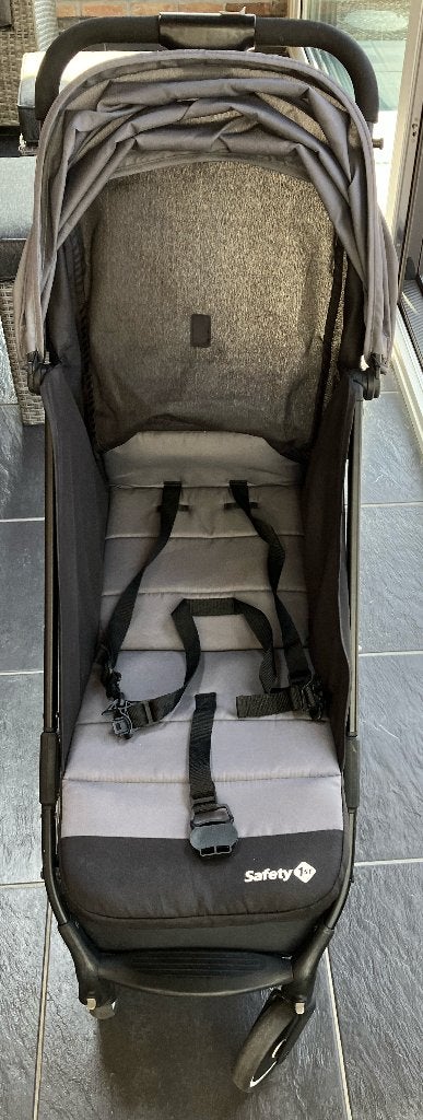 buggy Safty first enkele malen gebruikt., Kinderen en Baby's, Buggy's, Ophalen, Zo goed als nieuw, Overige merken, Zonnekap