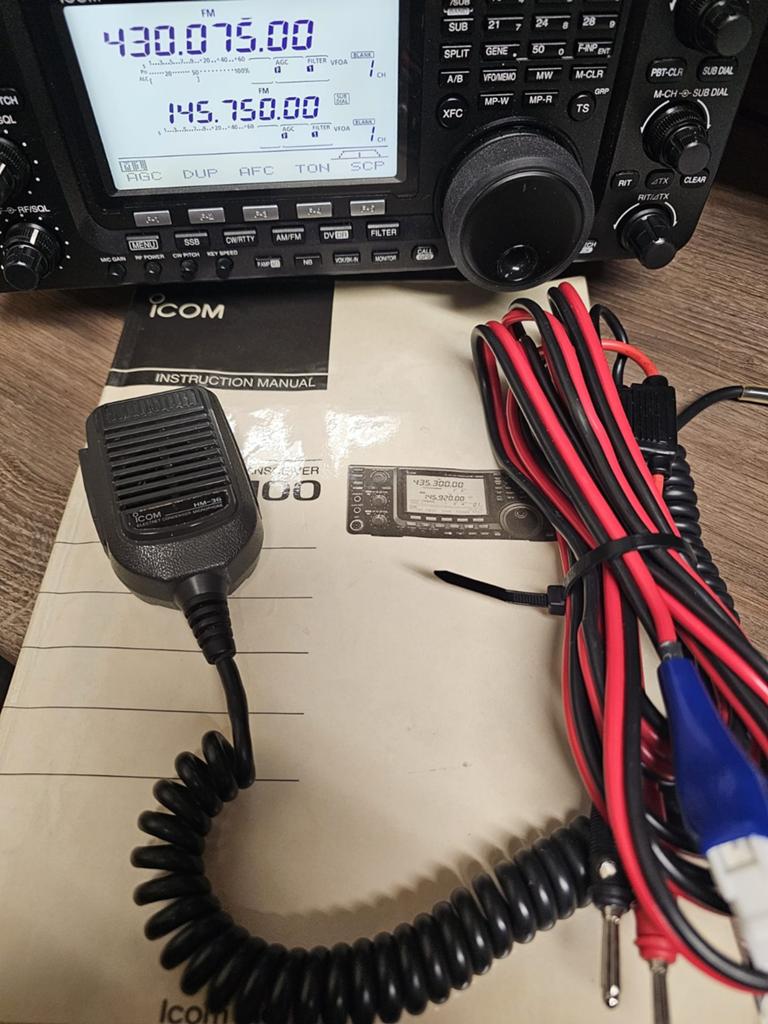 Icom ic 9100, Telecommunicatie, Ophalen of Verzenden, Gebruikt, Zender en Ontvanger