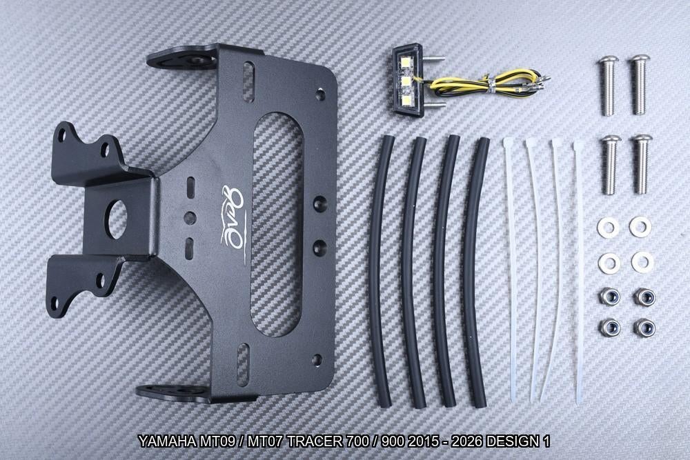 Support de plaque YAMAHA MT09 / TRACER 7 700 900 2015 - 2026, Motos, Enlèvement ou Envoi, Neuf