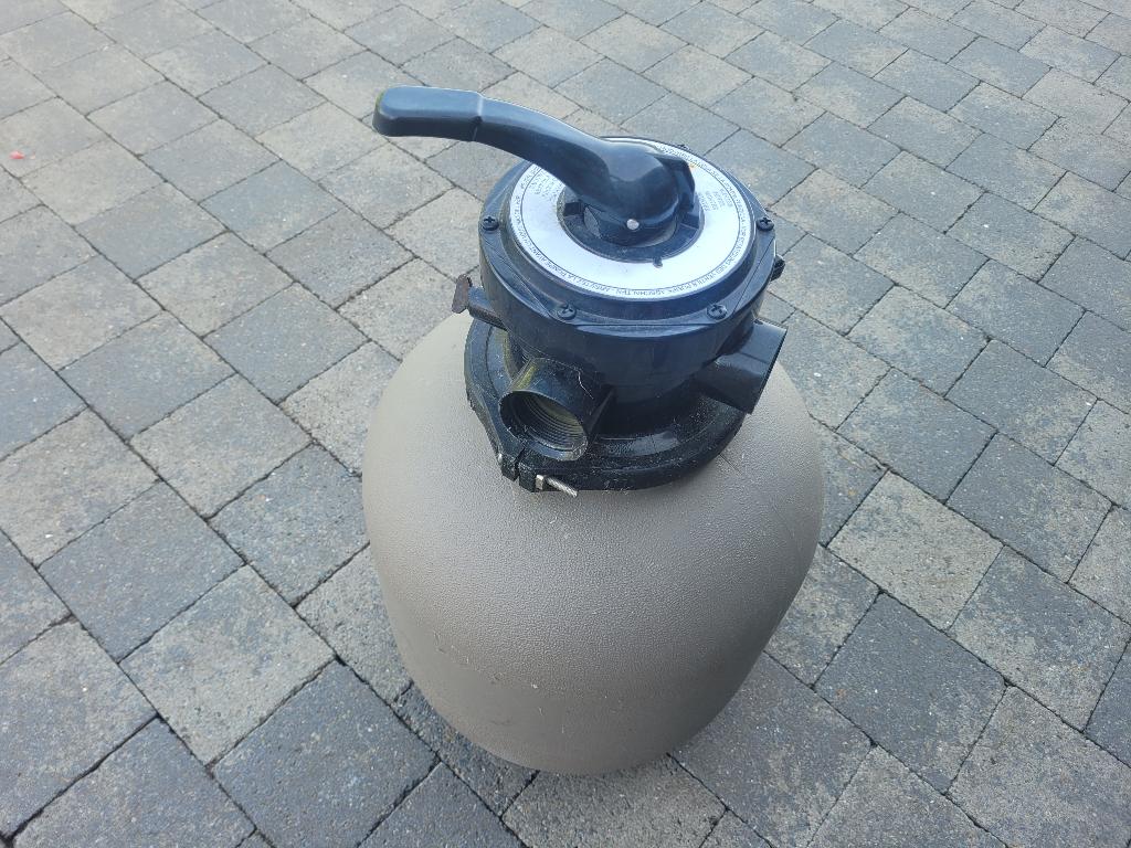 Zwembad zandfilter "vidaXL" met 4-positie ventiel 350mm, Ophalen, Gebruikt, Filter
