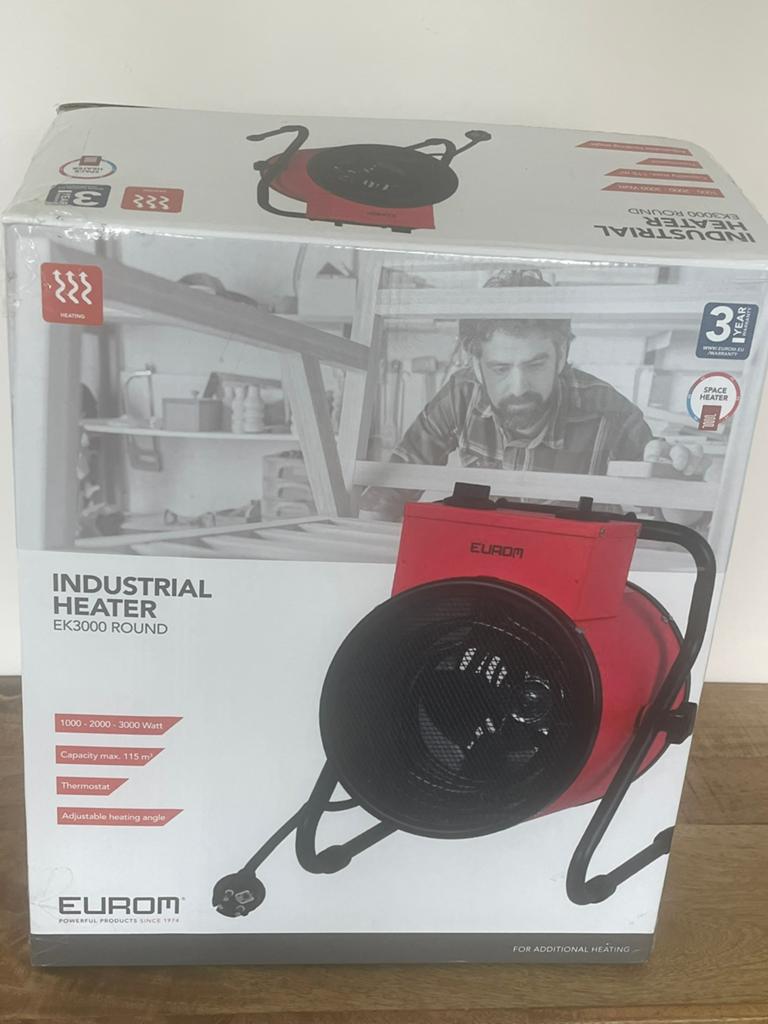 Warmeluchtblazer 3000W, Ophalen, Zo goed als nieuw, Elektrisch