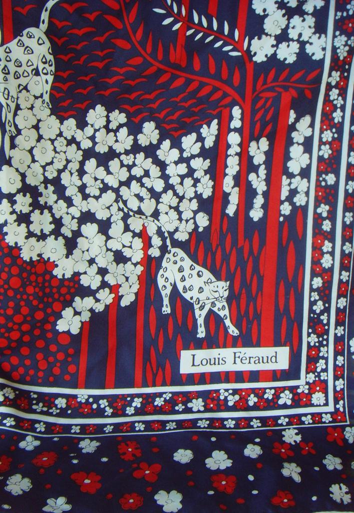 Foulard Louis Féraud, Autre, Verzenden, Zo goed als nieuw