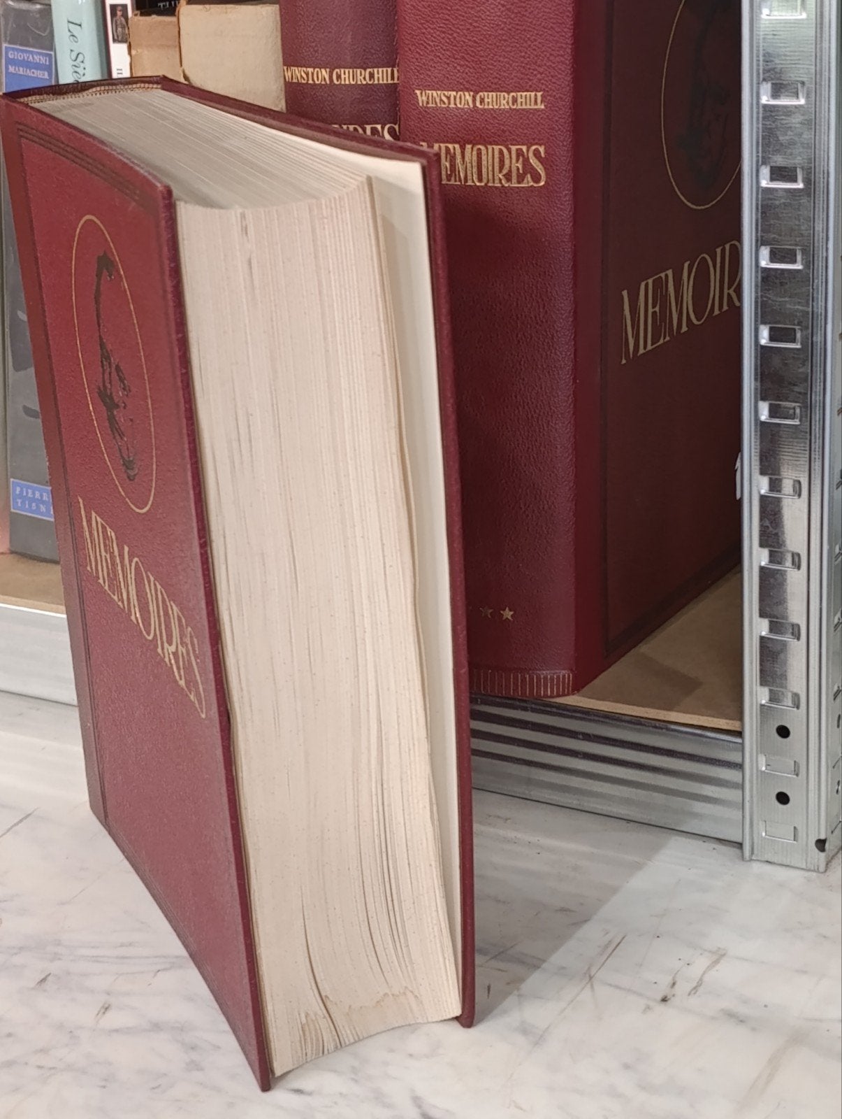 Churchill Mémoires 3 volumes 1952, Livres, Enlèvement ou Envoi