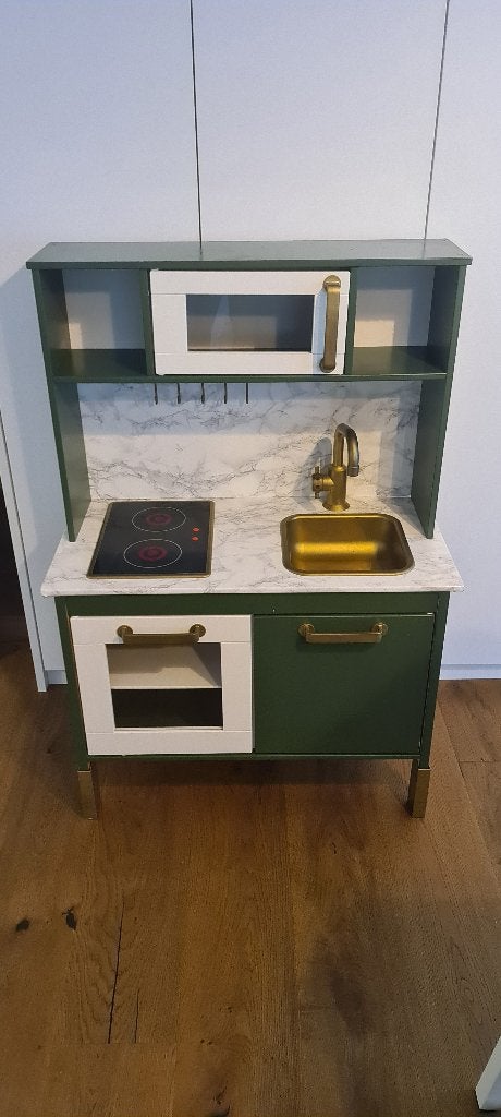Kitchenette Ikea + accessoires, Enlèvement, Utilisé, Bois, Jouer à la cuisine