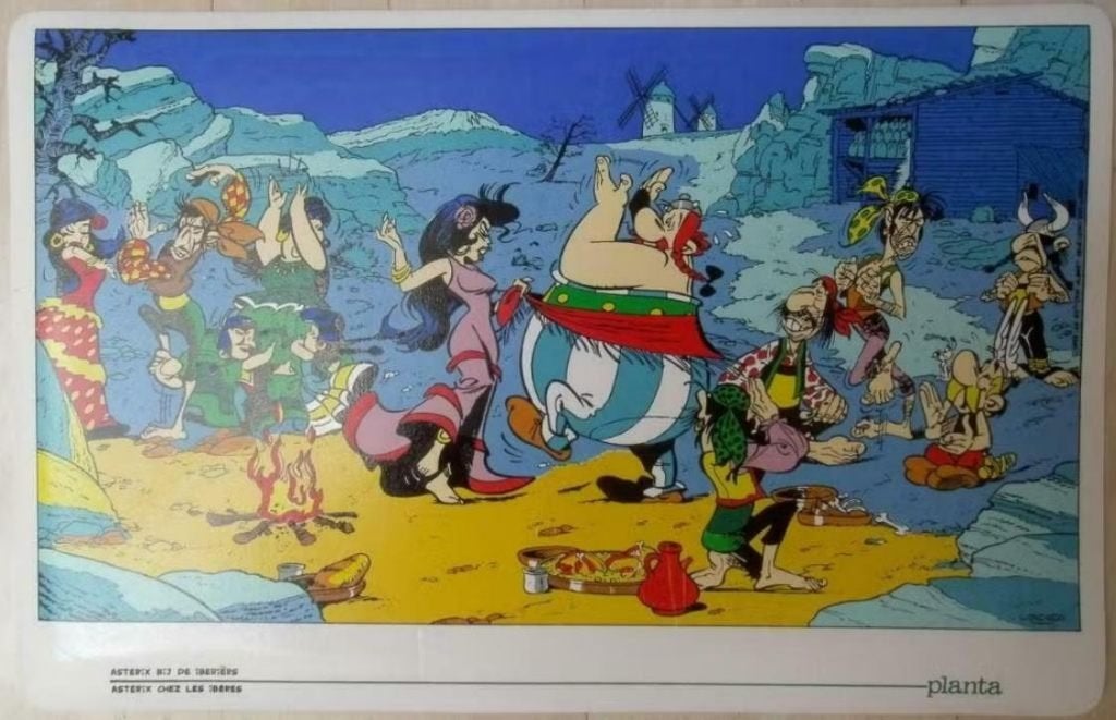Asterix placemats of onderleggers ( volledige set van zes ), Enlèvement ou Envoi