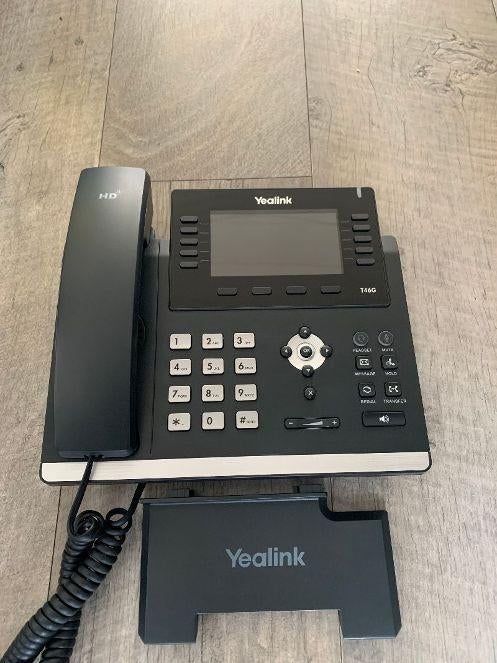 ➡️ Yealink SIP-T46G Gigabit SIP T46G T46 FACTORY RESET, Enlèvement ou Envoi, Reconditionné