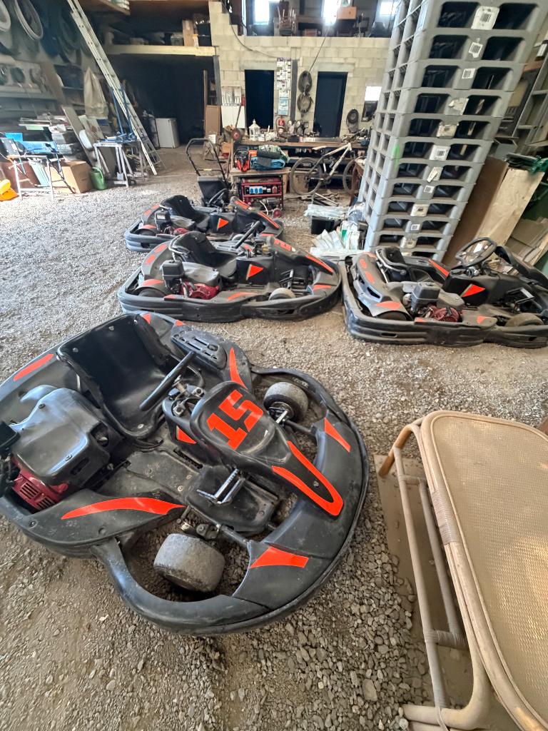 Karting, Ophalen, Gebruikt