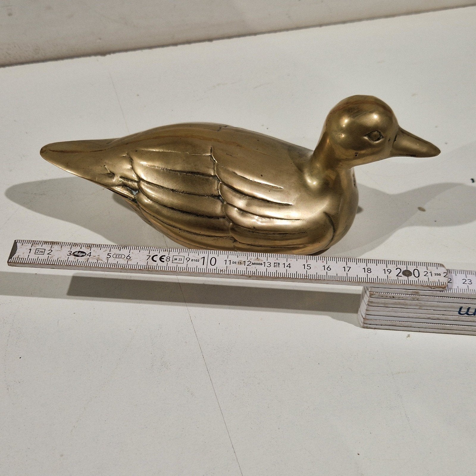 koperen eend, Antiek en Kunst, Ophalen of Verzenden, Koper
