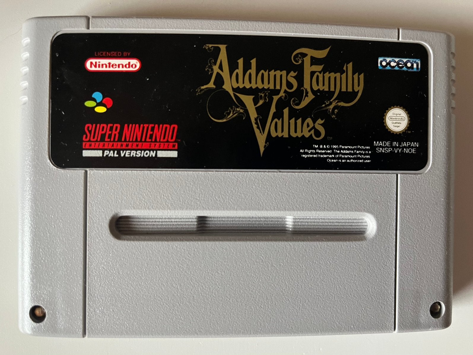 La famille Addams valorise la super Nintendo, Consoles de jeu & Jeux vidéo, Enlèvement, Comme neuf