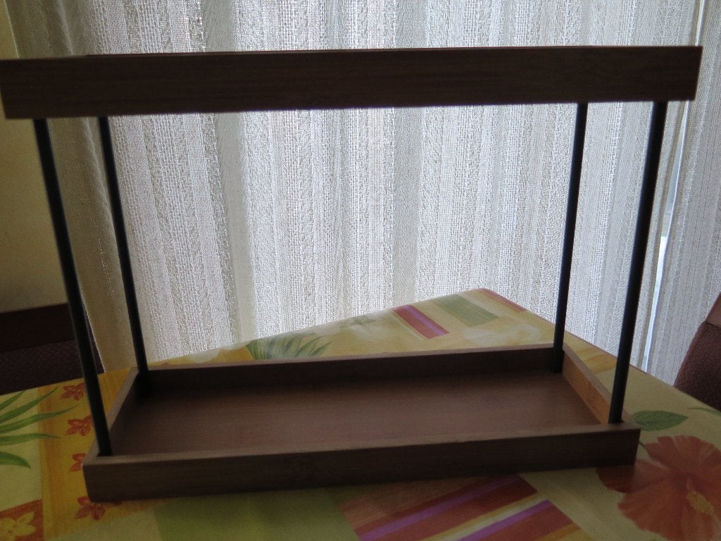 organizer van bamboe voor op het werkblad, Minder dan 50 cm, Bruin, Nieuw, Ophalen of Verzenden
