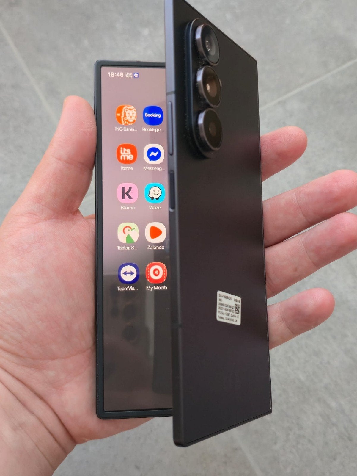 Samsung Galaxy Z Fold7 256 Go – Jetblack, 10 mégapixels ou plus, Enlèvement, Utilisé, Sans abonnement
