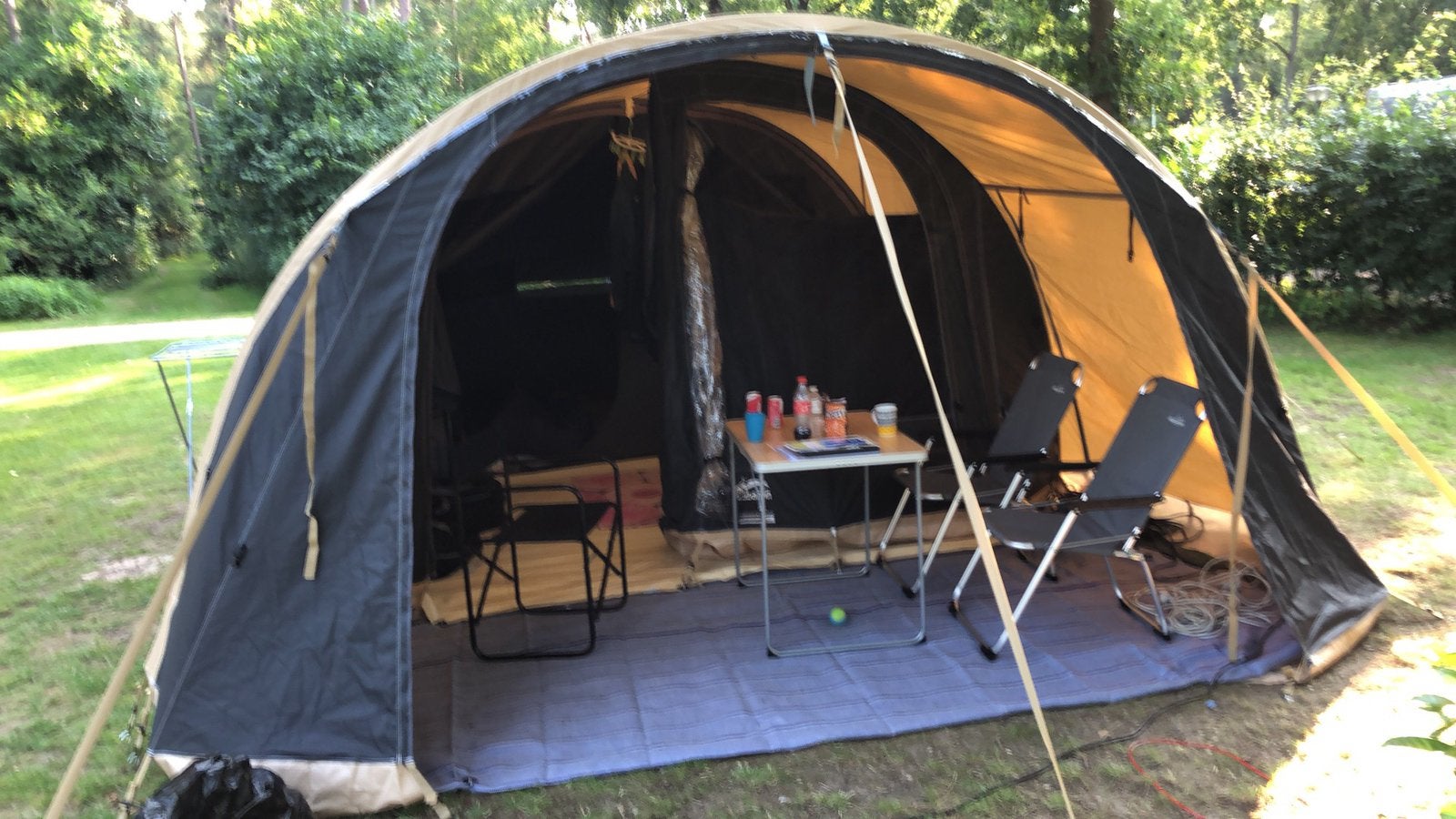 Bagagewagen met tent, Caravans en Kamperen, Ophalen, Gebruikt, Tot en met 3