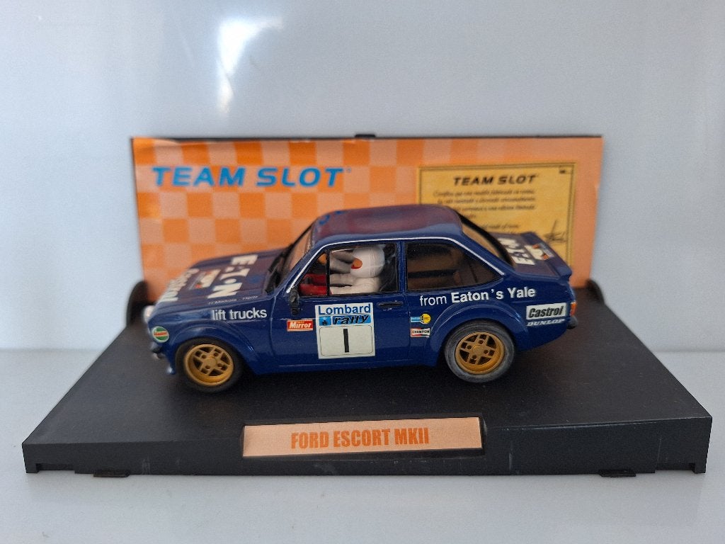 Teamslot Ford Escort MKII Lombard RAC Rallye 1979 Ref 74301, Enfants & Bébés, Neuf, Autres marques, Électrique, Enlèvement ou Envoi