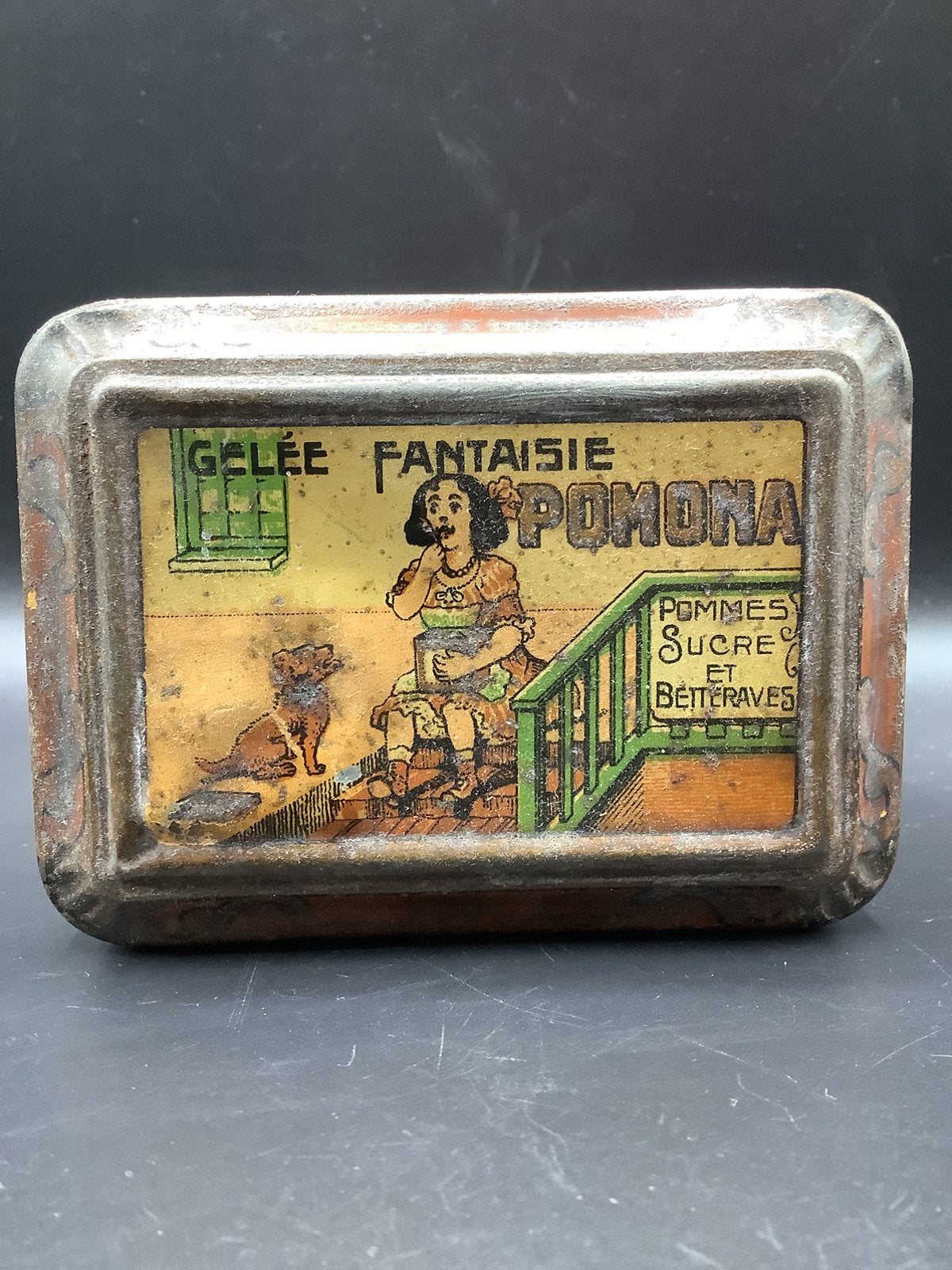 Ancienne boite sirop Pomona (Herve), Enlèvement ou Envoi