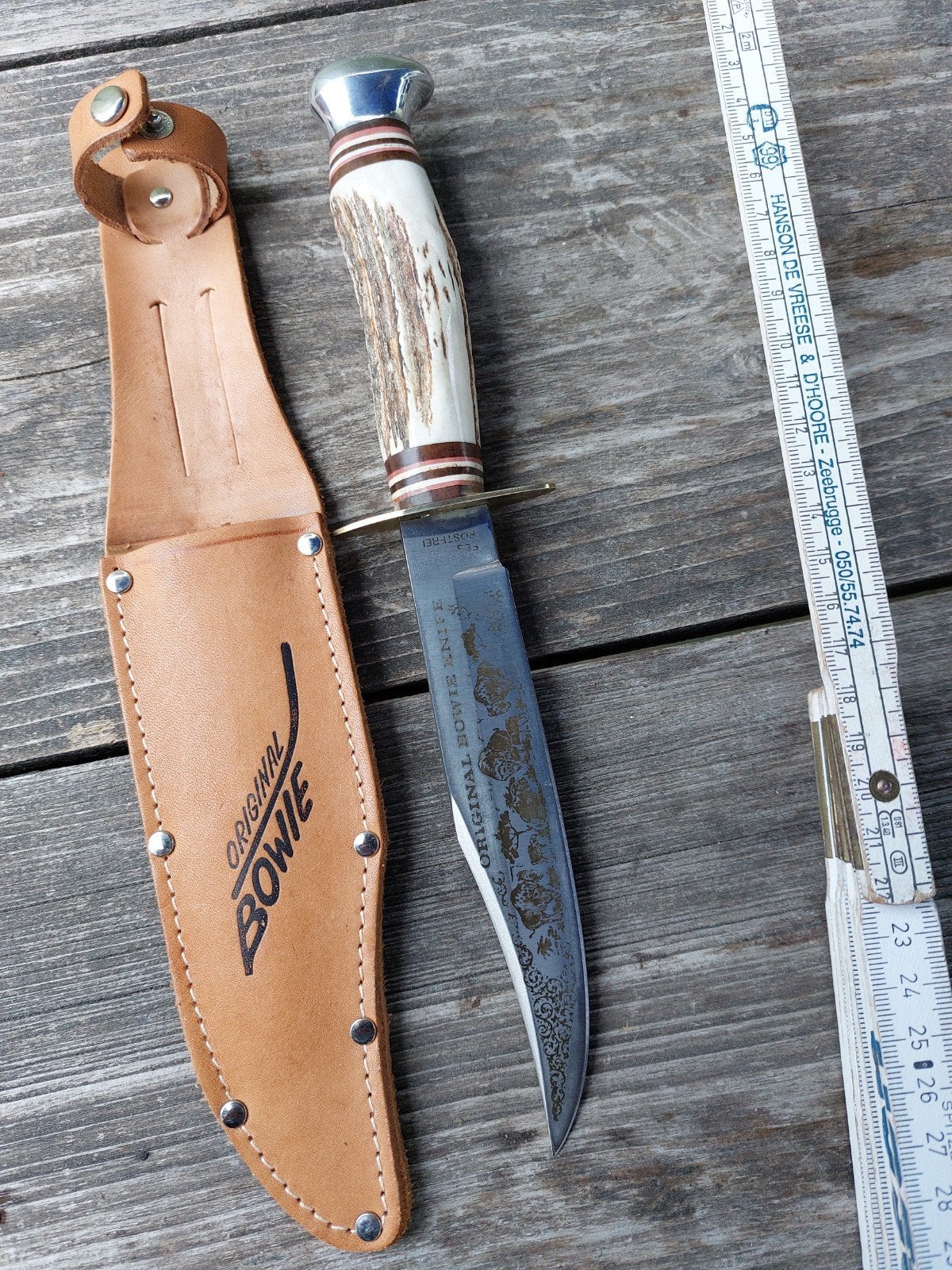 Bowie knife, Caravans en Kamperen, Ophalen, Zo goed als nieuw