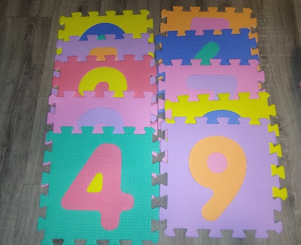 0-9 puzzelmat van schuimrubber, Ophalen of Verzenden, Minder dan 10 stukjes, Nieuw, 0 tot 6 maanden