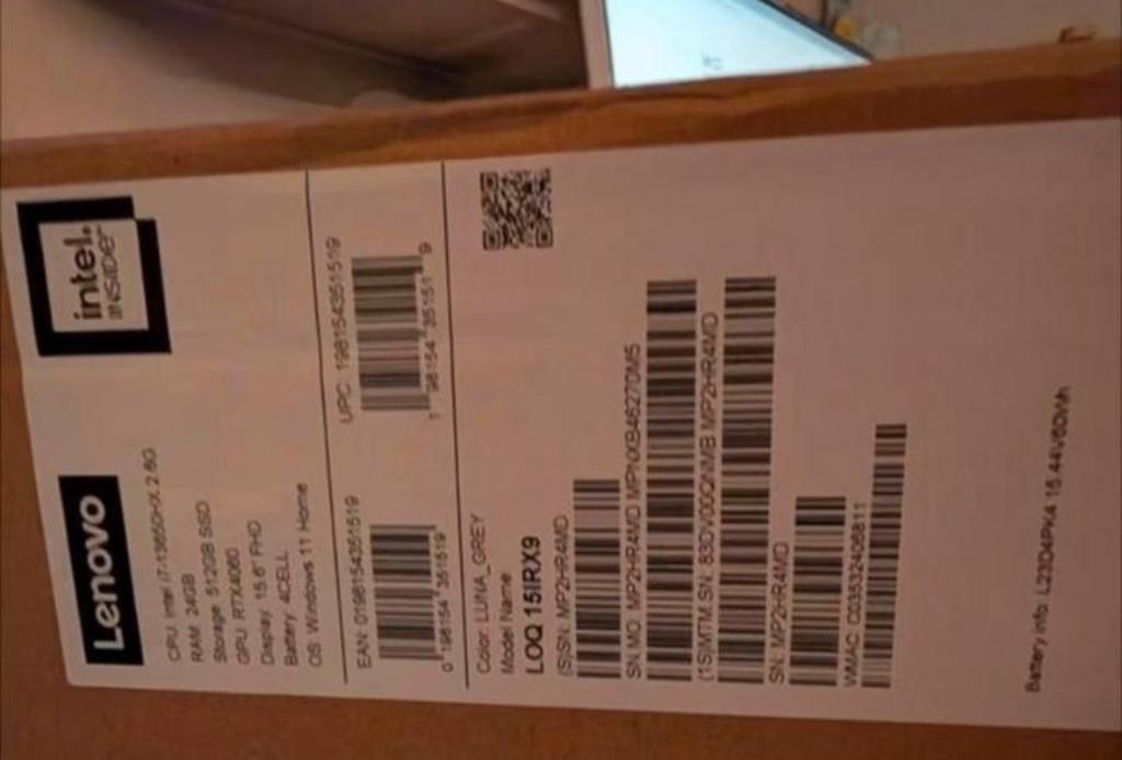 Lenovo LOQ 15IRX9 laptop met garantie, Ophalen of Verzenden