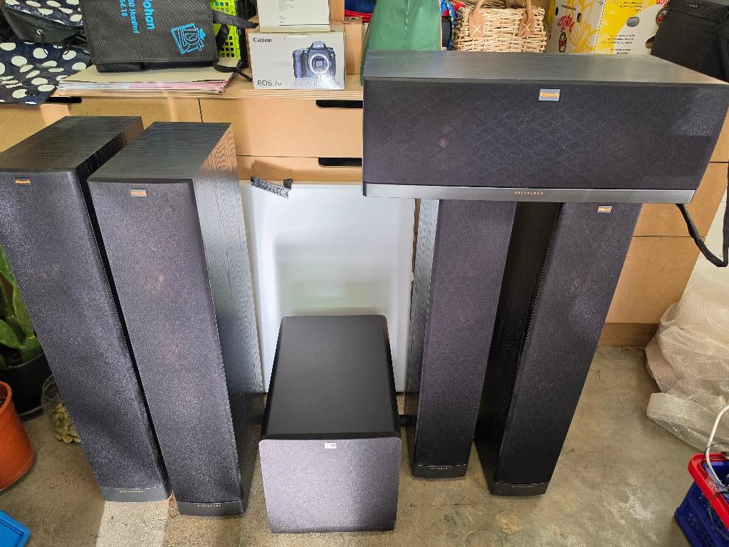 enceintes home cinéma Klipsch Reference, Autres marques, Ensemble surround complet, Enlèvement, Utilisé