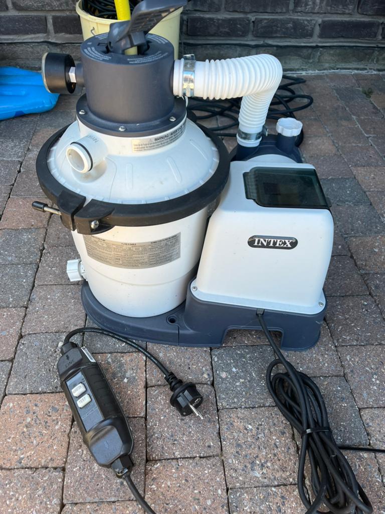 Intex sx925 zandfilterpomp, Ophalen, Zo goed als nieuw, Zwembadpomp