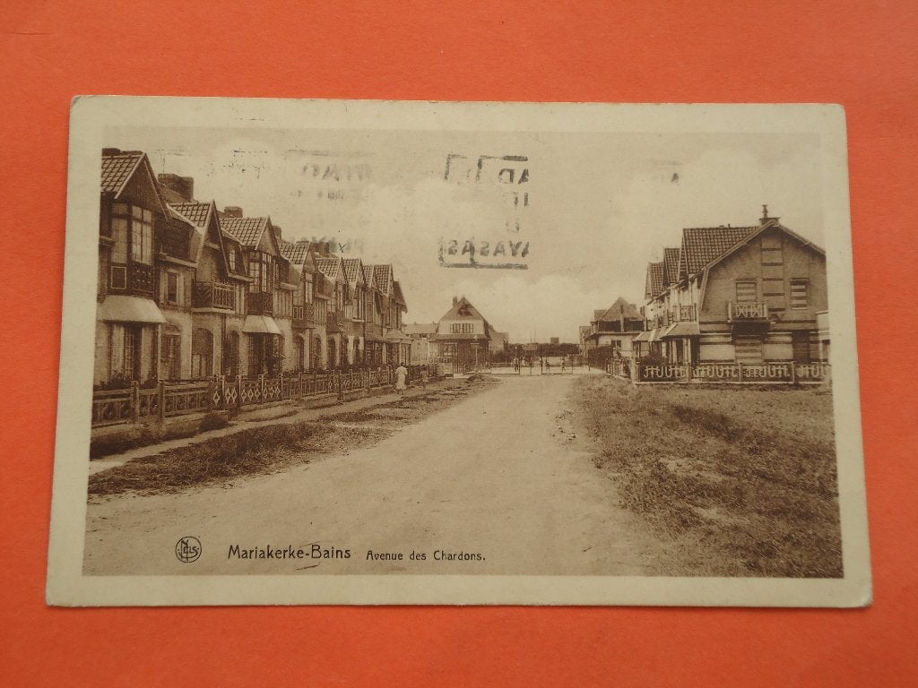 Mariakerke Bad - Oostende Avenue des Chardons, Verzamelen, Ophalen of Verzenden, 1920 tot 1940, Gelopen, West-Vlaanderen