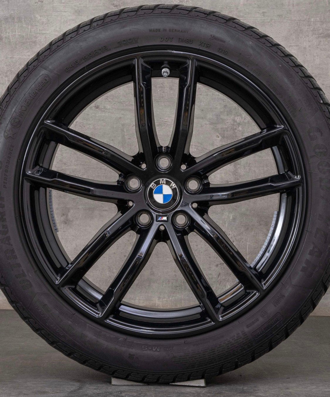 ️️JANTES BMW ORIGINALES « M » + PNEUS HIVER 18  Pouces, Pneus et Jantes, Véhicule de tourisme, 18 pouces, Enlèvement