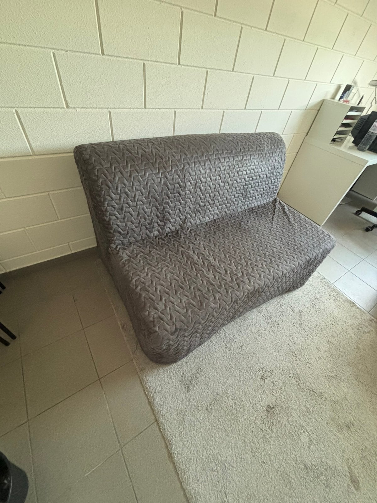 Slaapbank, Ophalen, Gebruikt, 140 cm, Twijfelaar