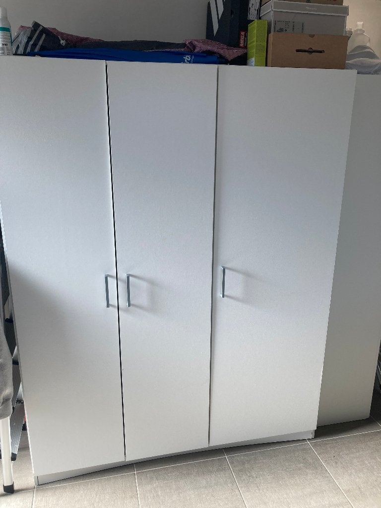 kleerkast / opbergkast (ikea), Huis en Inrichting, Kasten | Kleerkasten, Ophalen, Overige materialen, Met deur(en), Gebruikt