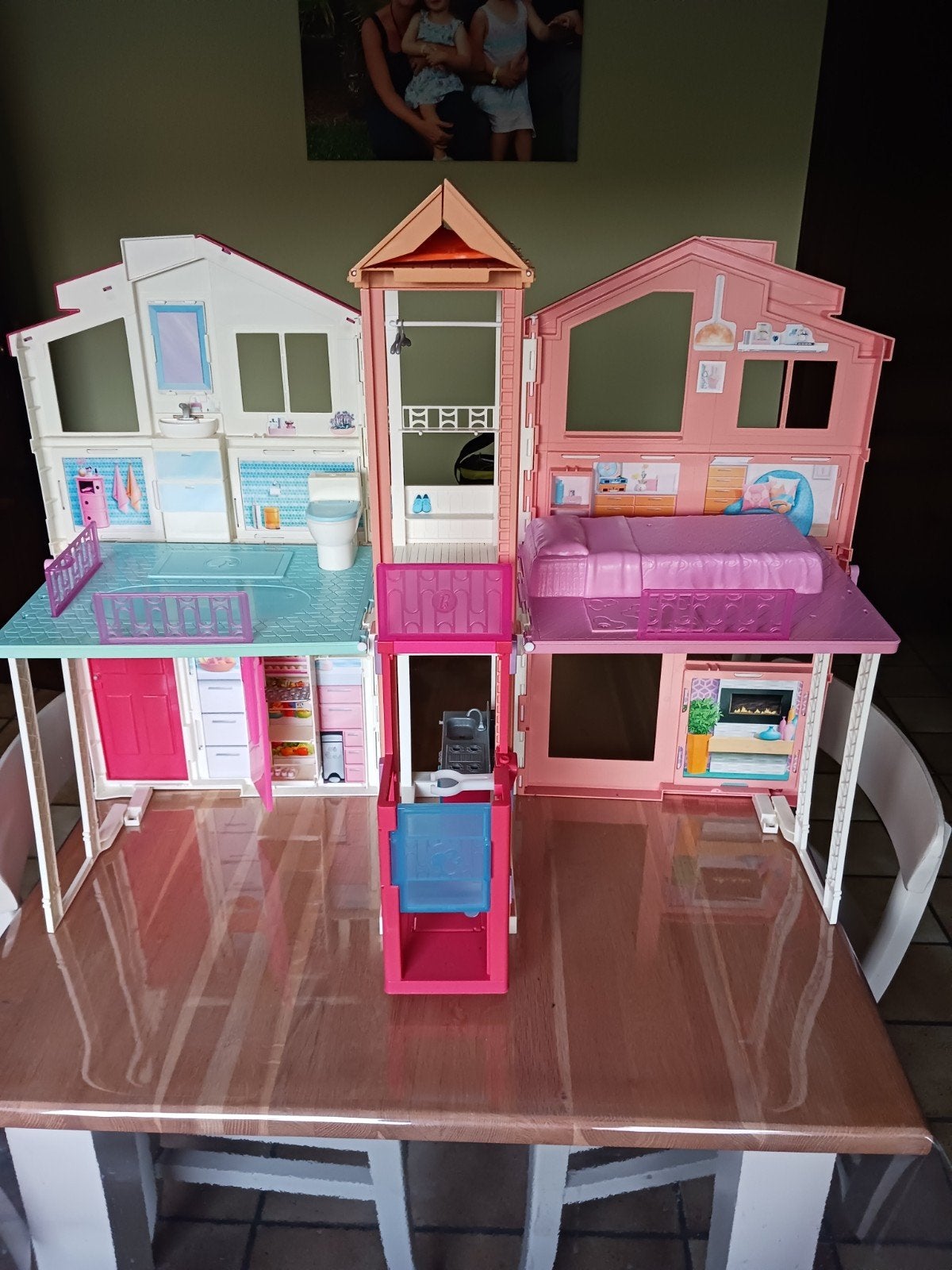 Prachtig Barbie Malibu Huis | Volledig compleet & schadevrij, Enlèvement ou Envoi, Maison de poupées