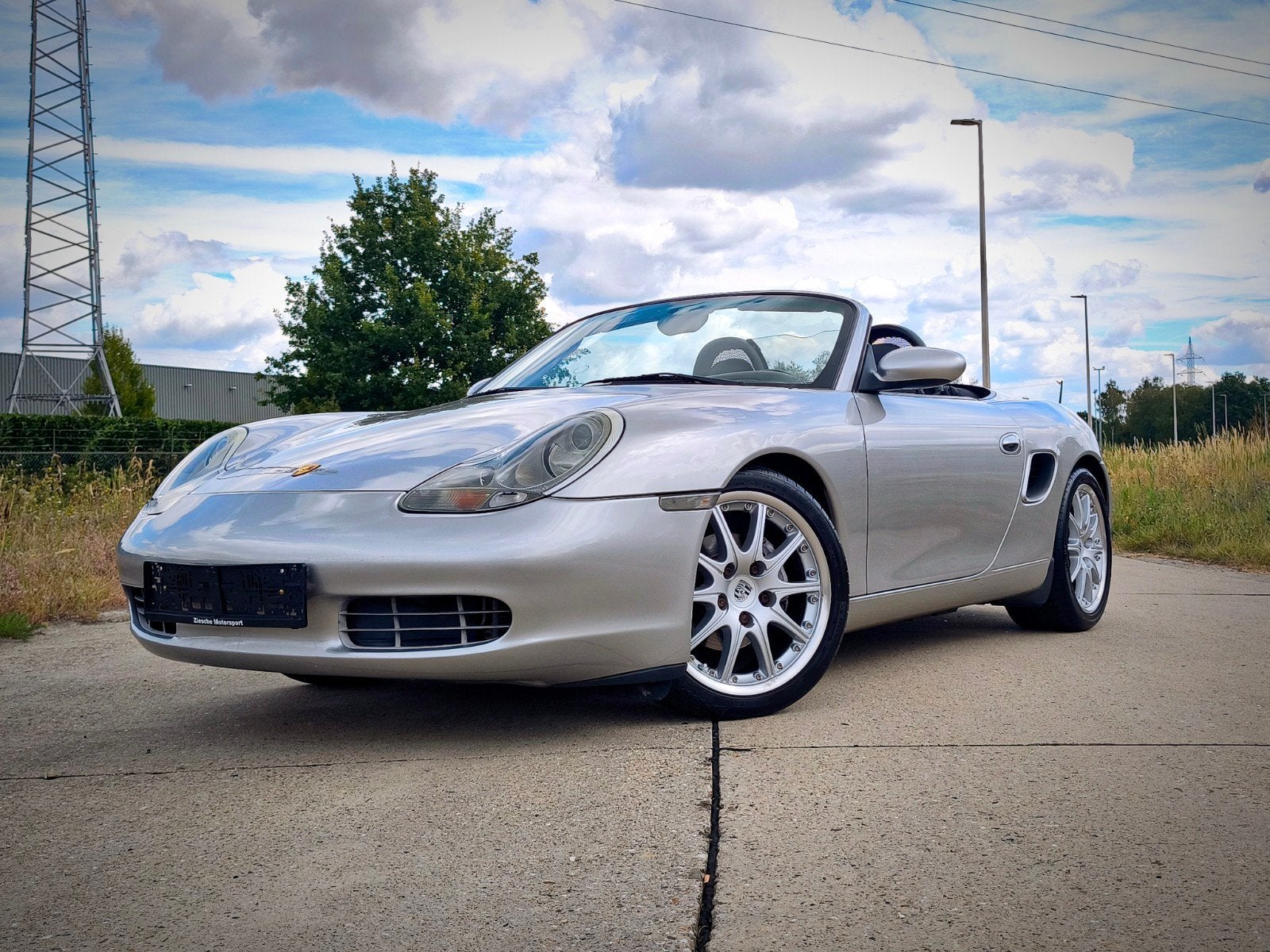 Porsche Boxster 2.7 xenon leder 2delige breedset, Autos, Cuir, Argent ou Gris, Achat, Entreprise