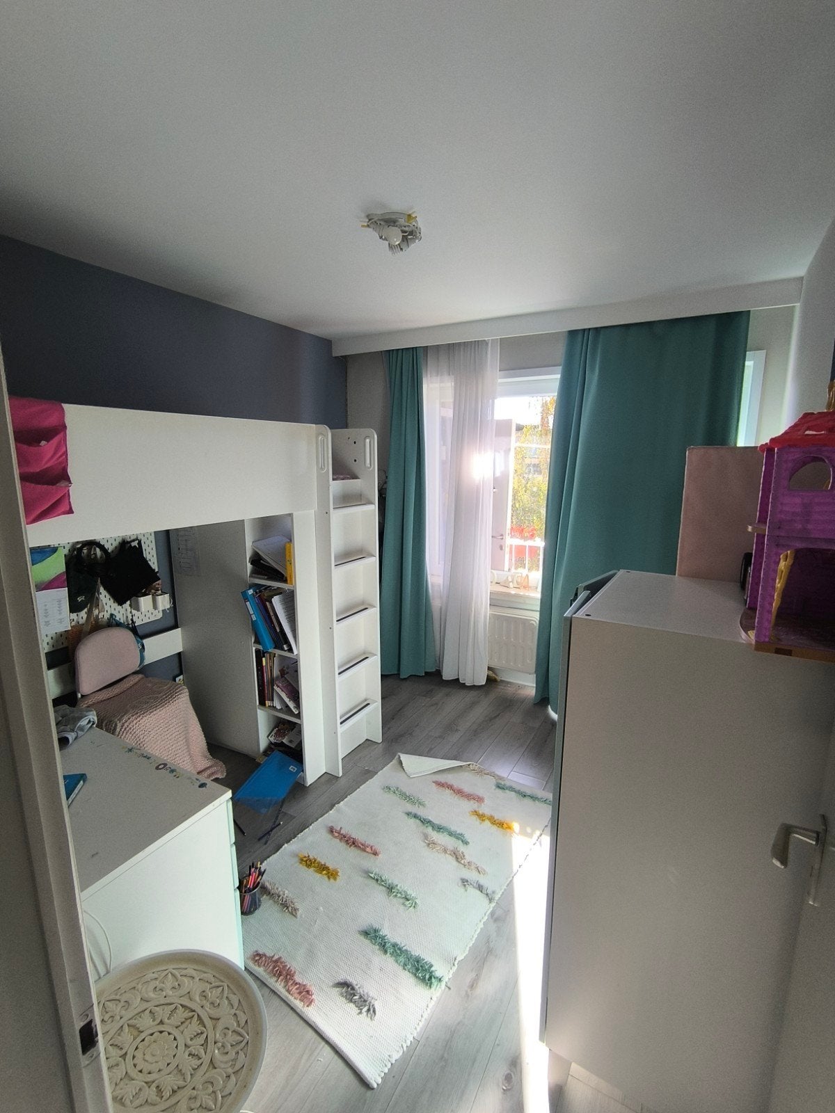lit mezzanine, Maison & Meubles, Enlèvement, Utilisé